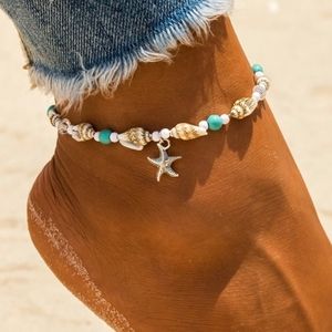 🏖️Shell Starfish Anklet